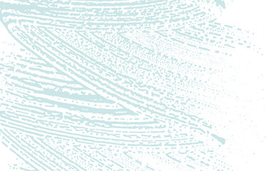 Grunge texture. Distress blue rough trace. Classic