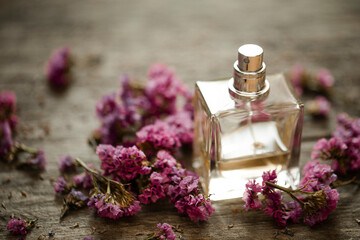 Obraz na płótnie Canvas Perfume bottle. 