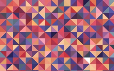 Light Pink, Yellow vector polygon abstract background.