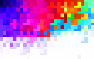 Light Pink, Blue vector layout with lines, rectangles.
