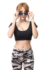 portrait asian woman