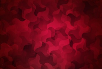 Dark Purple vector shining triangular backdrop.