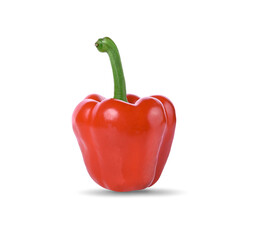 bell  pepper onthe  white back ground