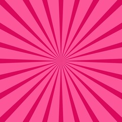 sunburst in vintage style, Abstract background, sun ray comic book background, sunset retro design