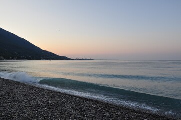 sunrise on the beach