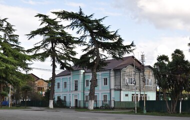 houses in the village of the country