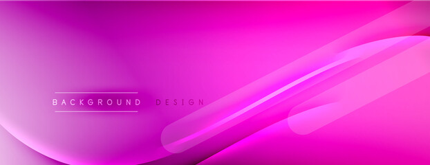 Abstract background. Shadow lines on bright shiny gradient background.