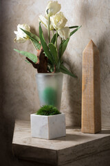 Marble Table Decor