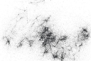 Grunge Black and White Distress Texture.Dust Overlay Distress Grain ,Simply Place illustration over any Object to Create grungy Effect