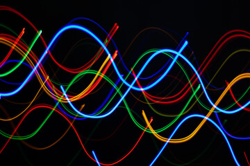 sine wave LED lights
