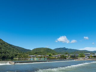 京都・嵐山の渡月橋