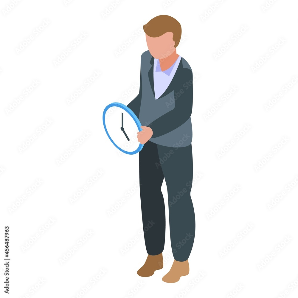 Poster api manager icon isometric vector. web code. development integration