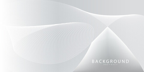 background. white string of abstract waves vector illustration.