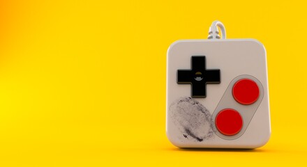 Gamepad with fingerprint © Talaj