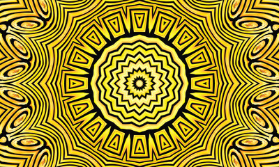 Thai golden flower pattern on the pillar of Thai pavilion at Luasanne, Switzerland