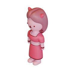 Diwali Surpanakha 3D Rendering Illustration Element