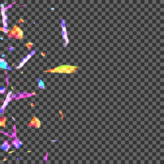 Multicolored Spot Background Transparent Vector. Twinkle Stardust Template. Blur Spread Card. Yellow Gloss. Glare Sparks Wallpaper.