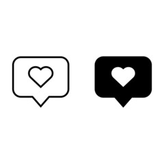heart, like vector icon