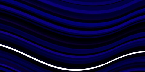 Dark Purple vector texture with curves.