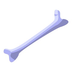 Bioprinting bone icon isometric vector. Human print. Bio medicine