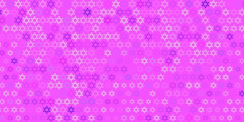 Light purple vector background with covid-19 symbols.