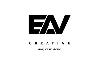 EAV creative three latter logo design