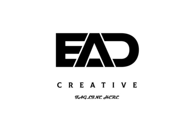 EAD creative three latter logo design