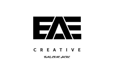 EAE creative three latter logo design
