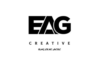 EAG creative three latter logo design