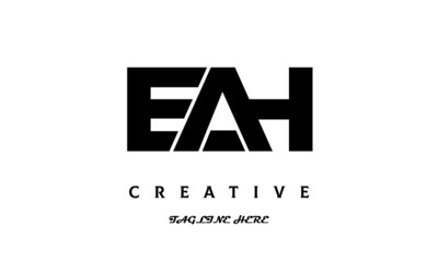 EAH creative three latter logo design