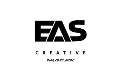 EAS creative three latter logo design