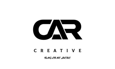 CAR creative three latter logo design