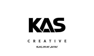 KAS creative three latter logo design