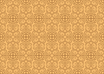 Flower Seamless Pattern Background Texture
