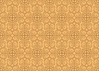 Flower Seamless Pattern Background Texture