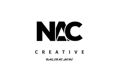 creative NAC three latter logo design
