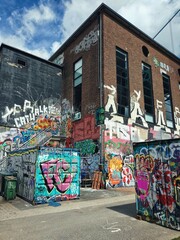Graffiti artworks in Gothenburg, Sweden