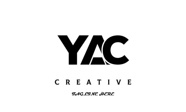 creative YAC three latter logo design