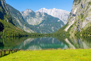 Fototapeta premium Obersee im Berchtesgadener Land