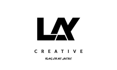 LAY creative three latter logo design