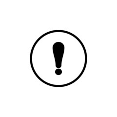 warning sign icon, attention sign icon, warning symbol vector