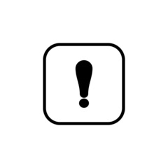 warning sign icon, attention sign icon, warning symbol vector