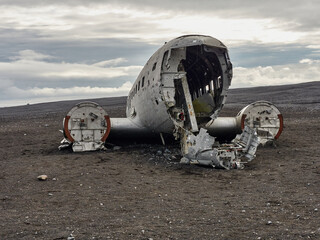 Sólheimasandur Avión estrellado VIK Islandia