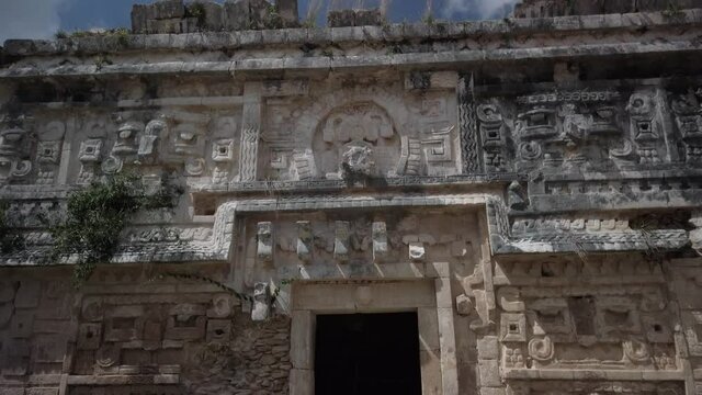 Nunnery, Zona Central, Chichen itza, UNESCO World Heritage, Mayan and Toltec archaeological excavation, Yucatan Peninsula, Mexico, Central America.