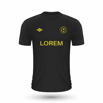Realistic soccer shirt AIK 2022, jersey template for football kit.