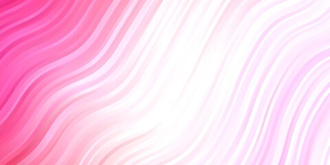 Fototapeta premium Light Pink vector layout with wry lines.