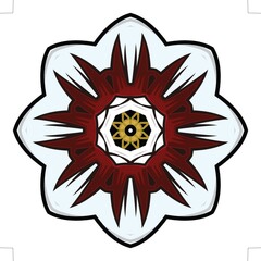 abstract flower design