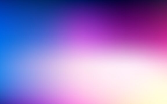 Light pink, blue vector gradient blur template.