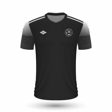 Realistic soccer shirt Sheriff 2022, jersey template for football kit.