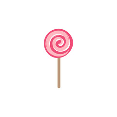 Lollipop icon design illustration template